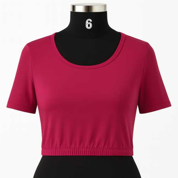 Shynstar Knitted Blouse Plain Colour3
