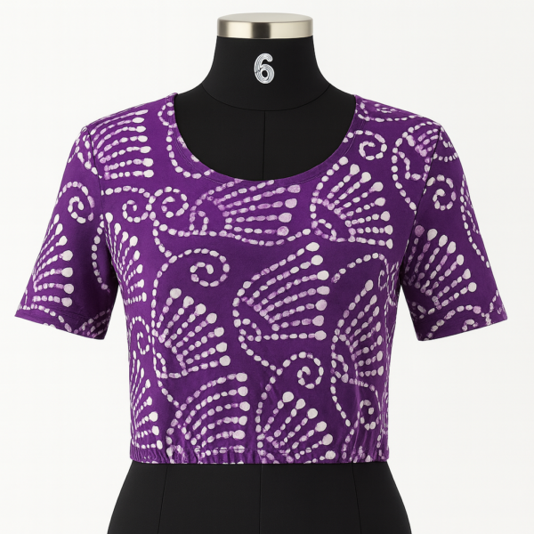 shyn-star-colour3 Shynstar Knitted Printed Design Blouse Colour3