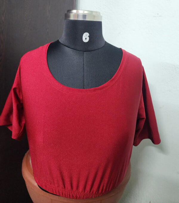 shyn-star-knitted-blous-plain (7) Shynstar Knitted Blouse Plain Colour4