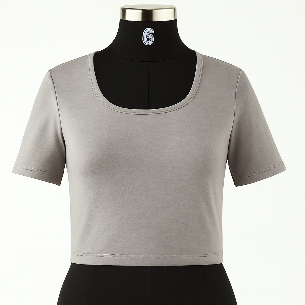 Shynstar Knitted Blouse Plain Colour1