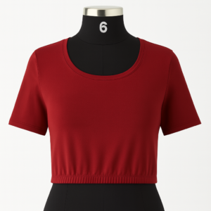 Shynstar Knitted Blouse Plain Colour5