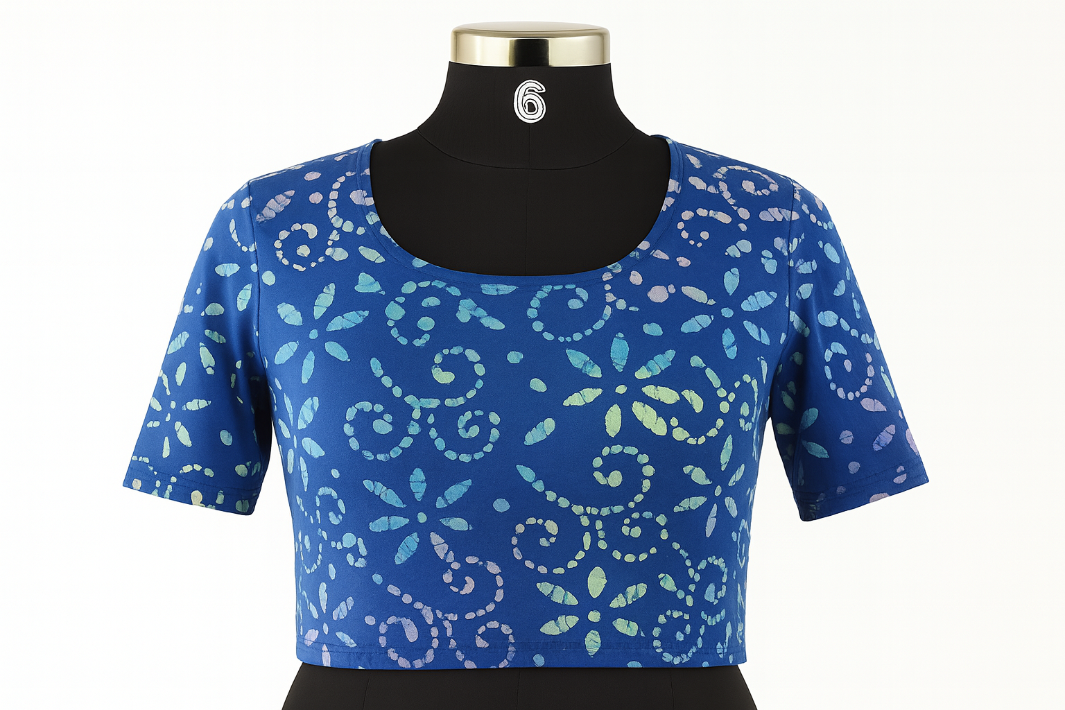 Shynstar Knitted Printed Design Blouse Colour4