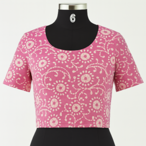 Shynstar Knitted Printed Design Blouse Colour6