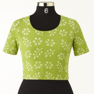 Shynstar Knitted Printed Design Blouse Colour8