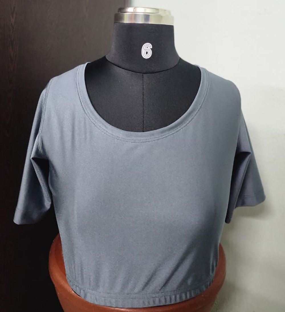 Shynstar Knitted Blouse Plain Colour2 - Image 2