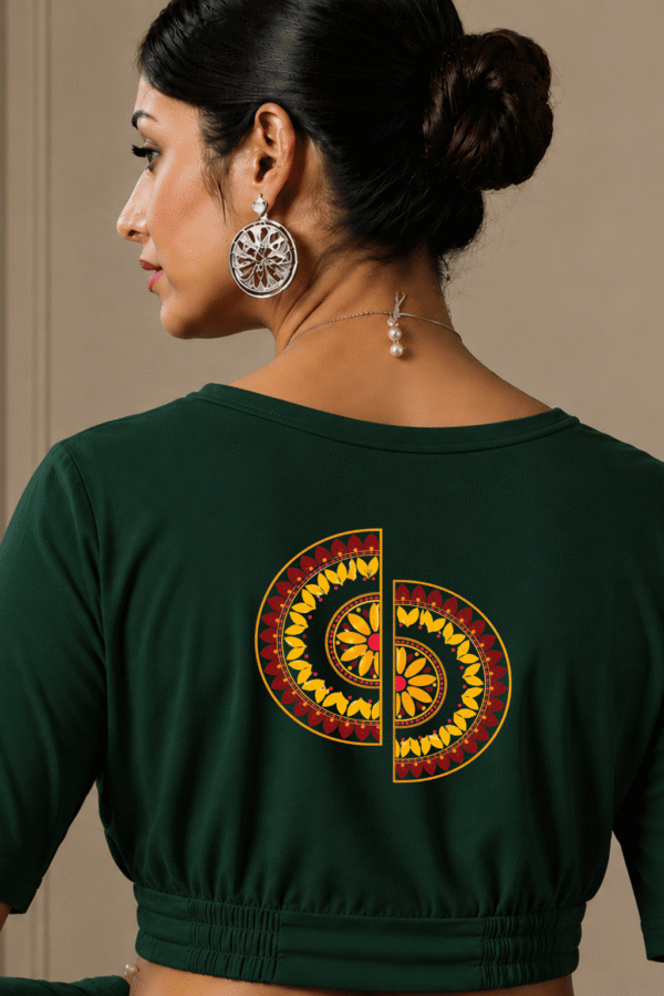 Adha Adha Mandala Printed Blouse
