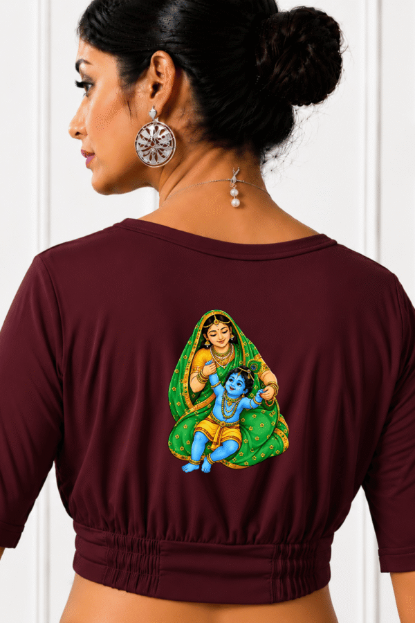Yashoda Nandlala Printed Blouse