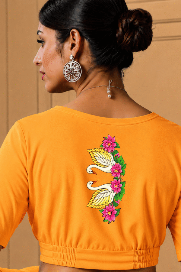 Hans Phool Haar Printed Blouse