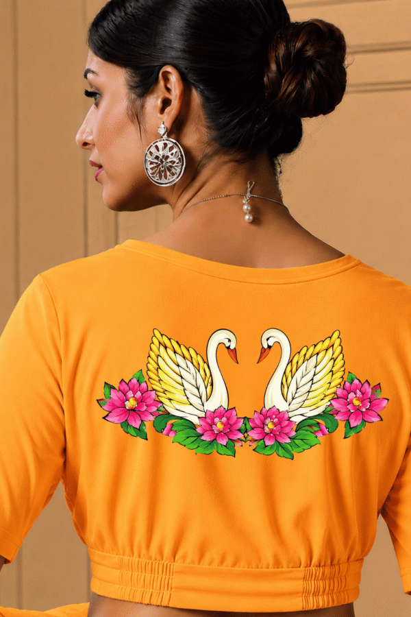 Hans Phool Haar Printed Blouse