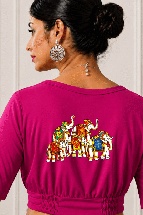Shahi Hathi Parivar Printed Blouse